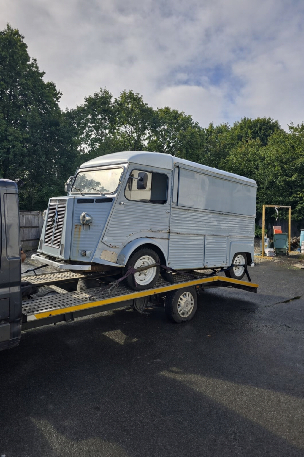 Classic Citroën van transport
